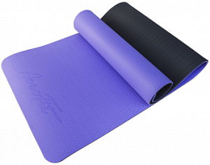 Гимнастический коврик с отверстиями для хранения, фиолетовый Aerofit AFTPE10 | Aerofit Professional | aerofit-russia.ru